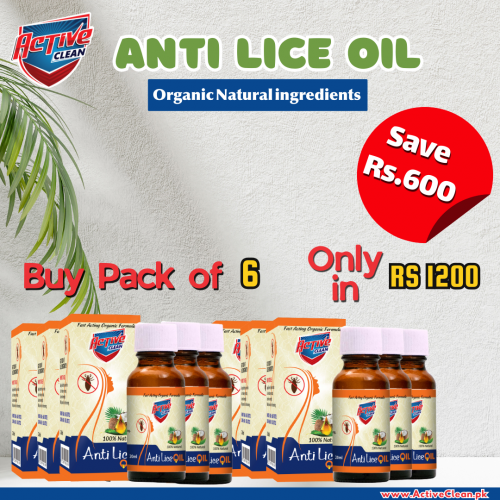 Anti Lice Oil (20ml) Pack Of 6