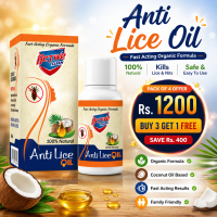 Anti Lice Oil (20ml) Pack Of 4